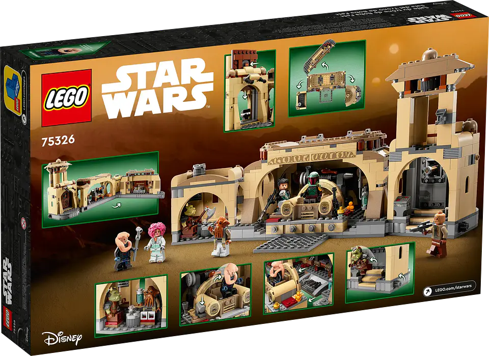 LEGO 75326: Sala del Trono de Boba Fett 8
