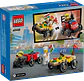 LEGO 60458: Pizza vs. Camión de Bomberos - Miniatura 2