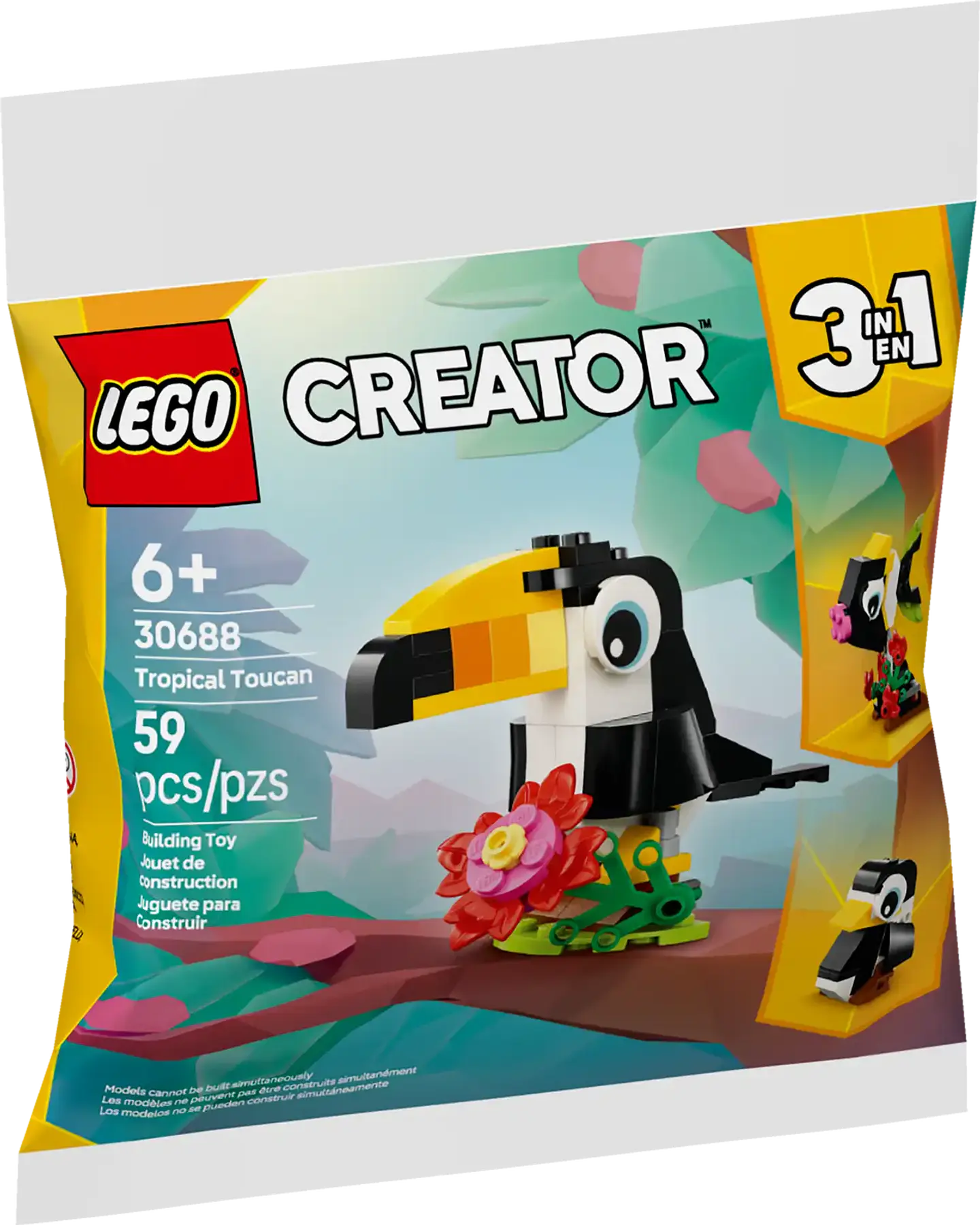 LEGO 30688: Tucán tropical 1