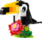 LEGO 30688: Tucán tropical - Miniatura 2