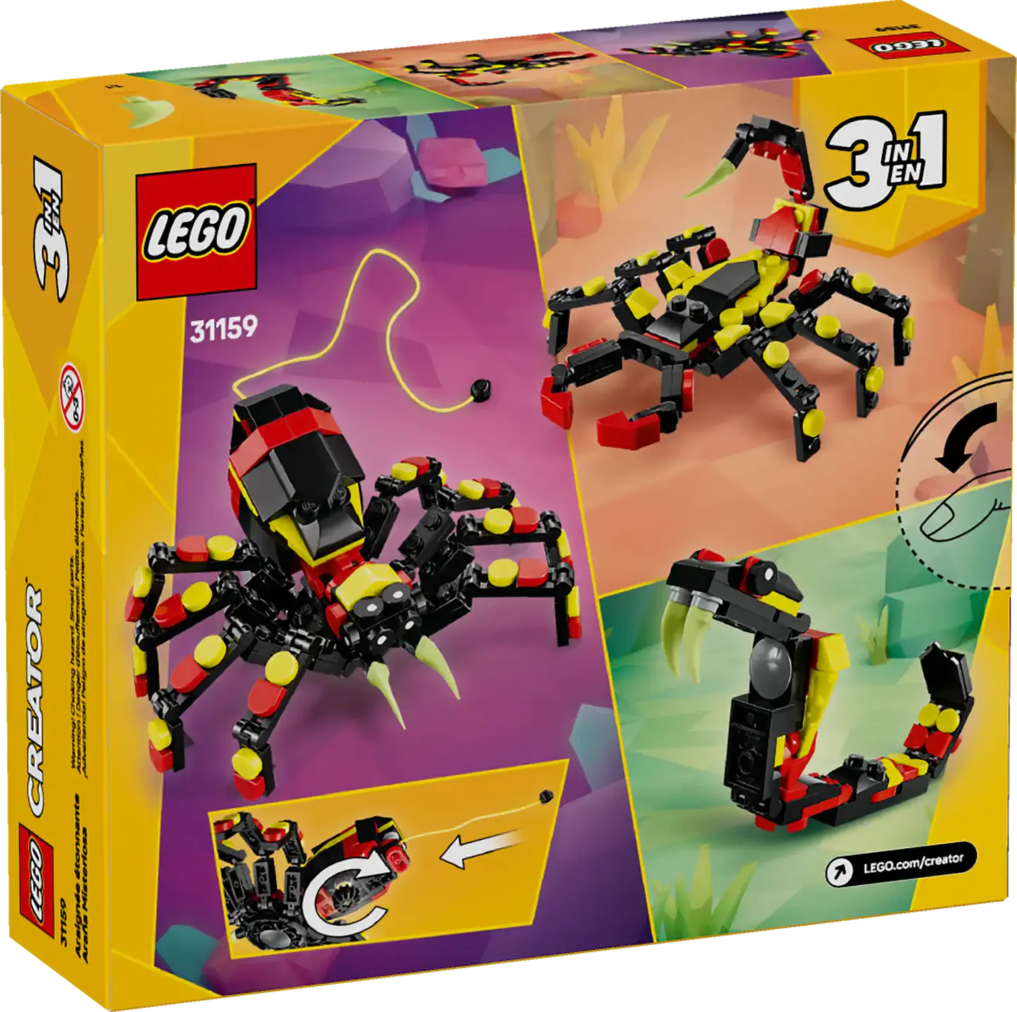 LEGO 31159: Araña misteriosa 5