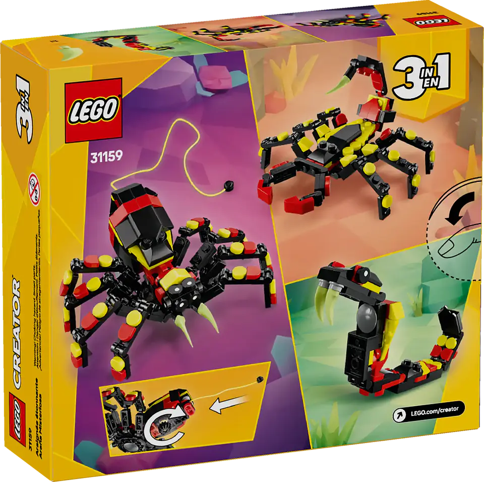 LEGO 31159: Araña misteriosa 5