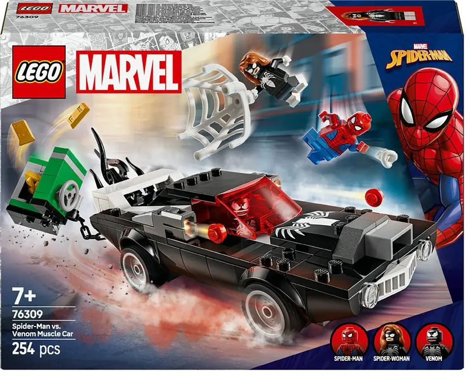 LEGO 76309: Spider-Man vs. Coche Brutal de Venom 1