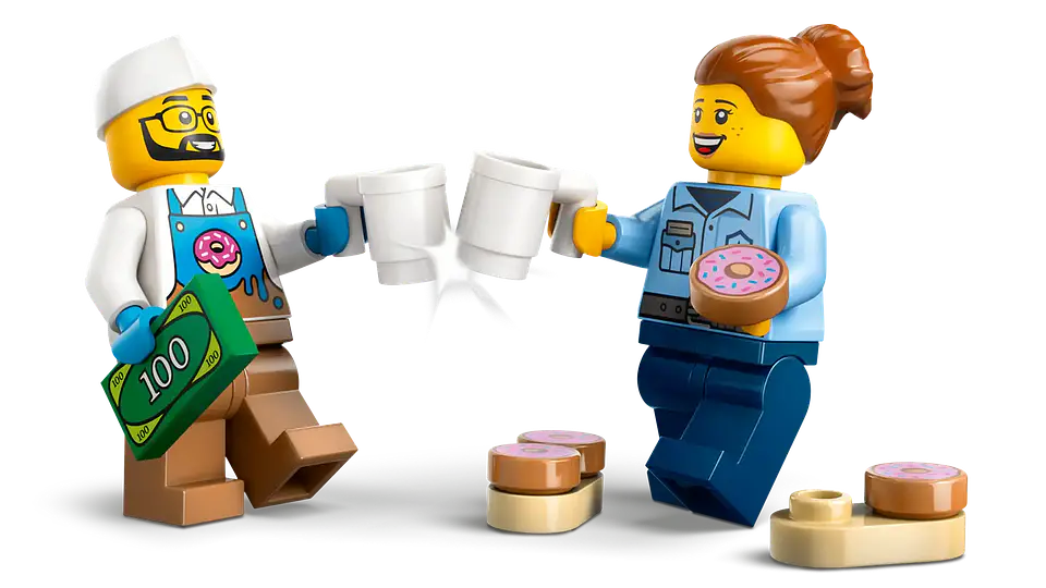 LEGO 60452: Camión de Donuts 3