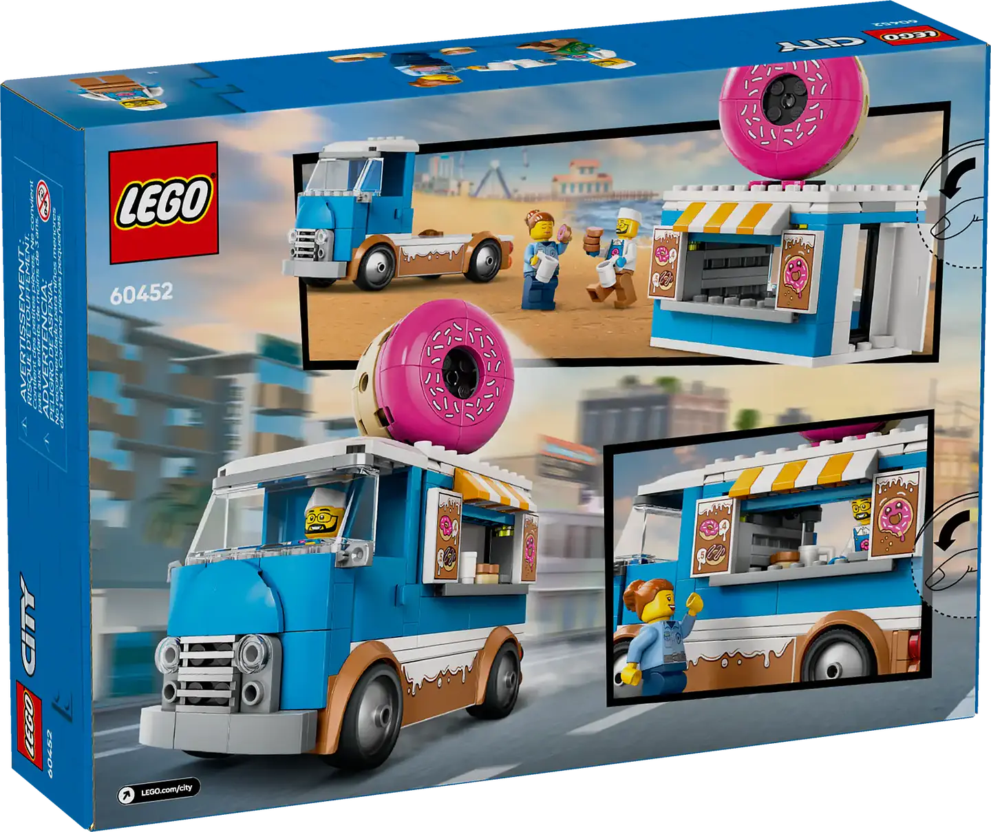LEGO 60452: Camión de Donuts 4