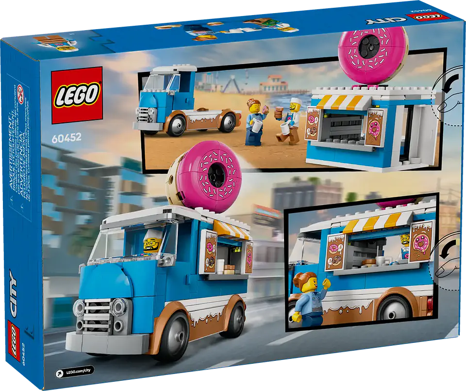 LEGO 60452: Camión de Donuts 4