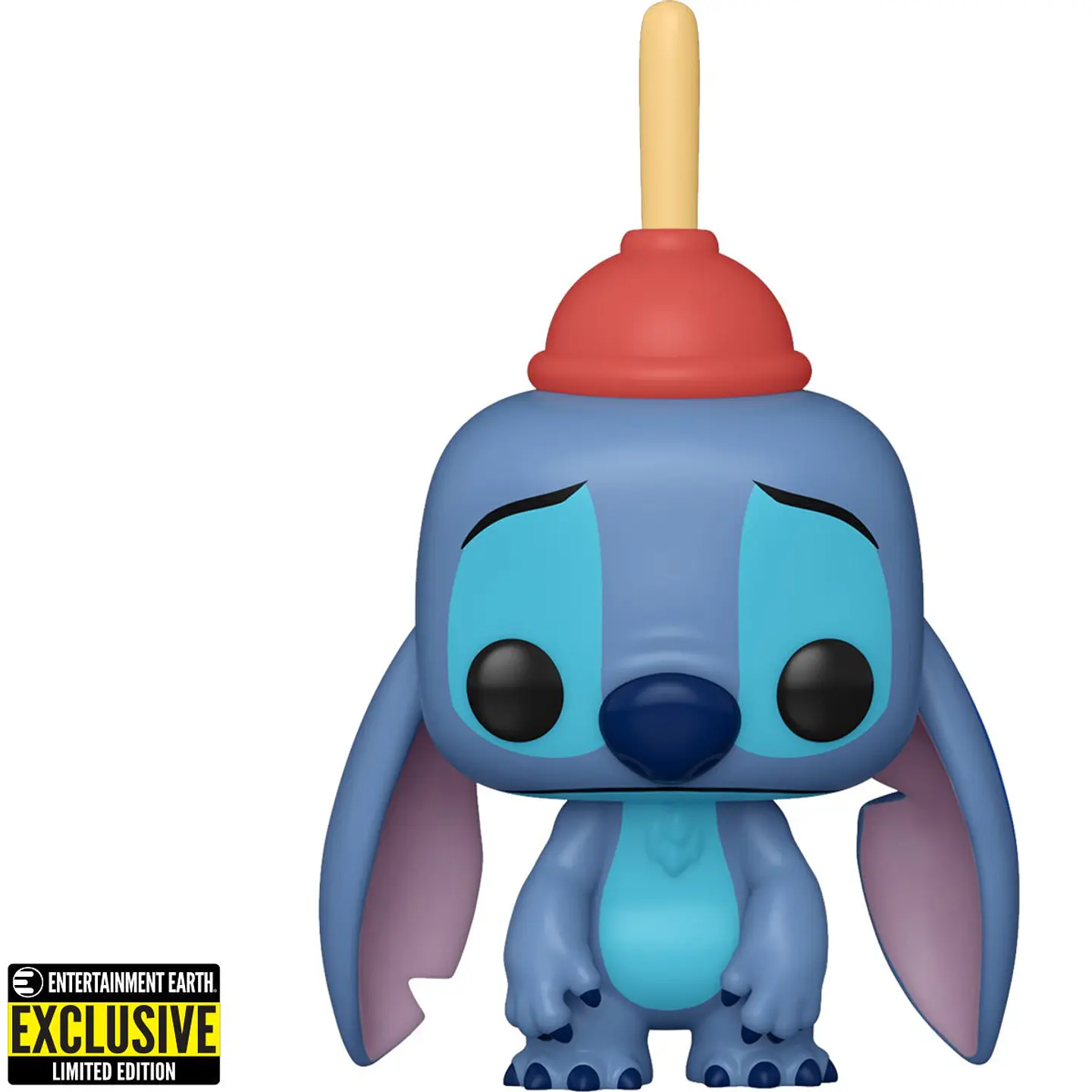 Funko Pop! Stitch with Plunger #1354 Entertainment Earth - Disney: Lilo & Stitch 2