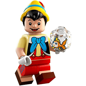 Lego Minifigura: Pinocho - Serie Disney 100