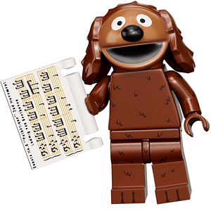 Lego Minifigura: Rowlf el perro - Serie The Muppets