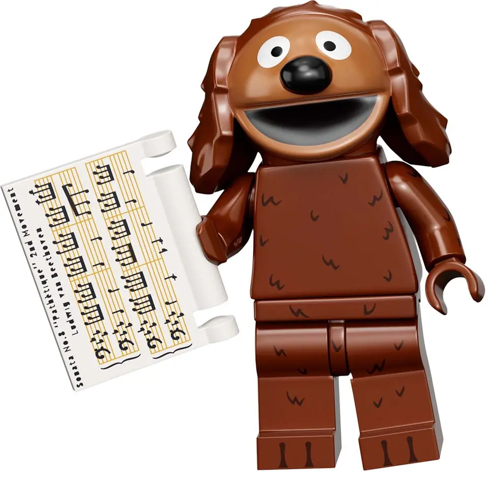 Lego Minifigura: Rowlf el perro - Serie The Muppets 1