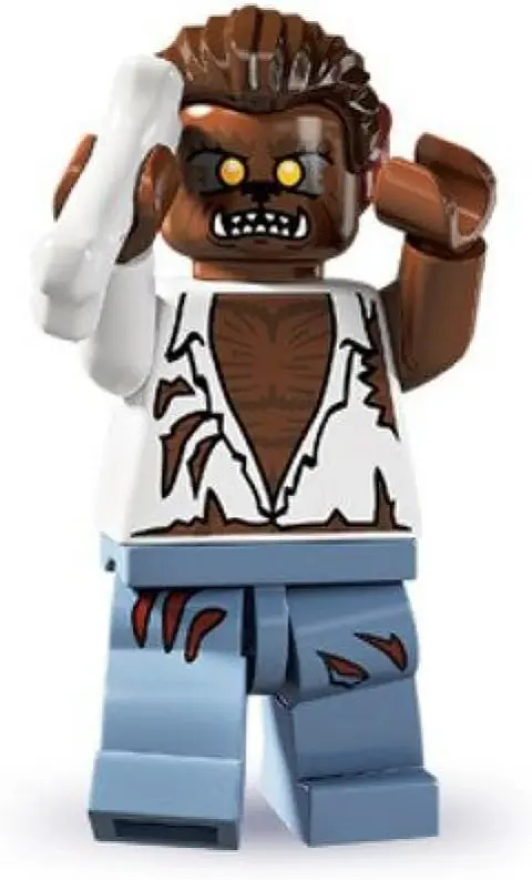 Lego Minifigura: Hombre Lobo - Serie 4