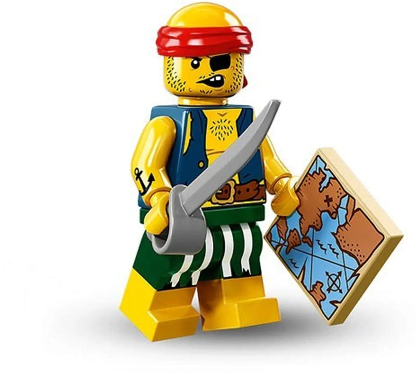 Lego Minifigura: Malvado corsario - Serie 16 1