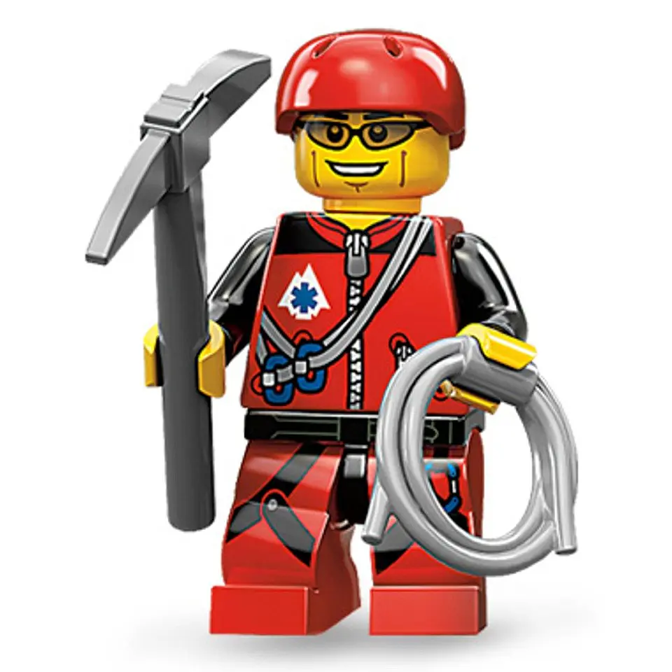 Lego Minifigura: Escalador - Serie 11 1