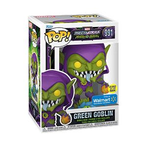 Funko Pop! Green Goblin (Glow in the dark) #991 Walmart - Marvel Mech Strike: Monster Hunters