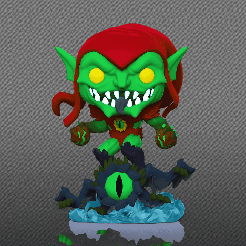 Funko Pop! Green Goblin (Glow in the dark) #991 Walmart - Marvel Mech Strike: Monster Hunters 3