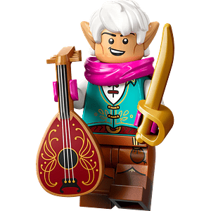 Lego Minifigura: Bardo elfo - Dungeons & Dragons