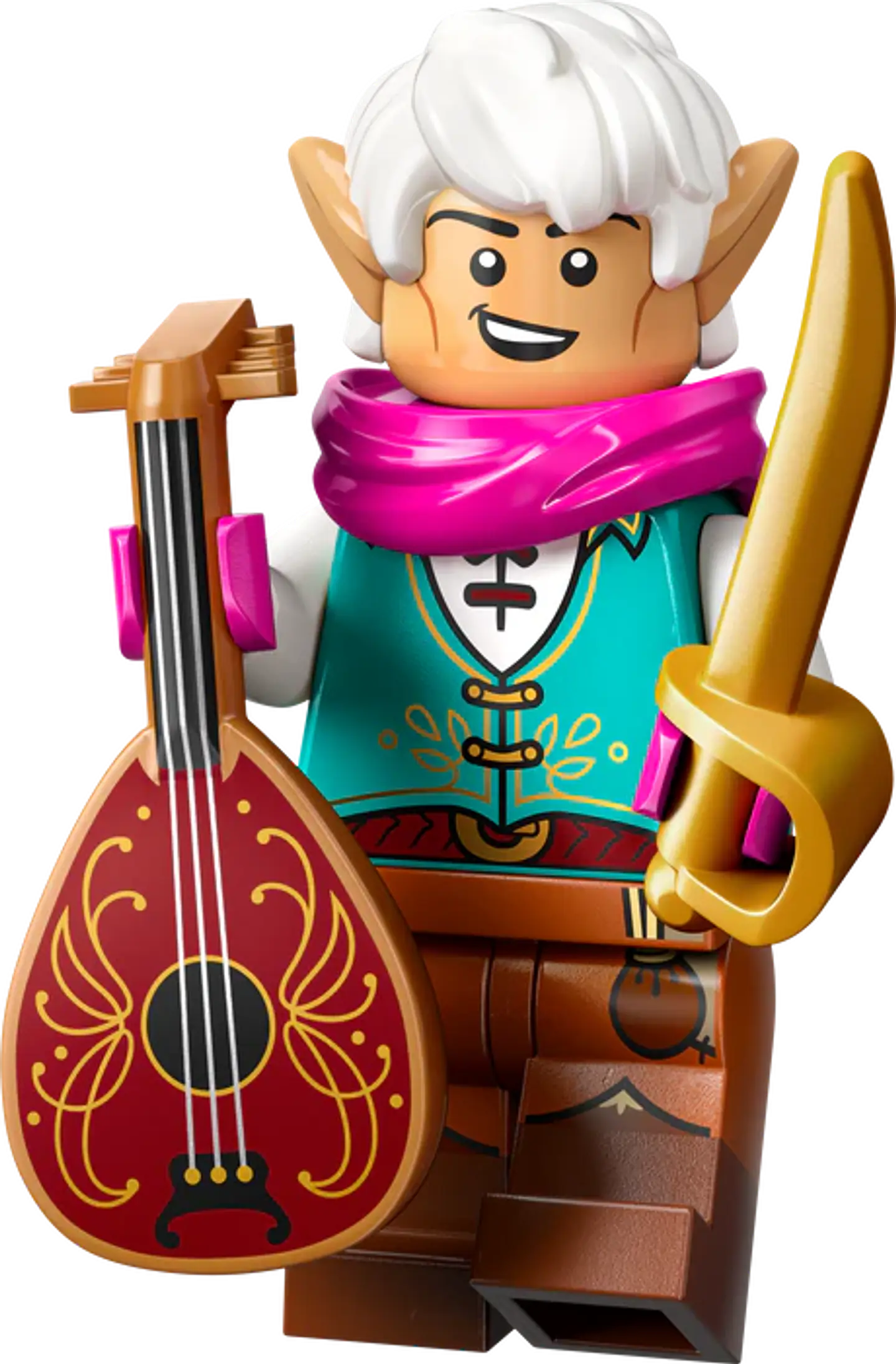 Lego Minifigura: Bardo elfo - Dungeons & Dragons 1