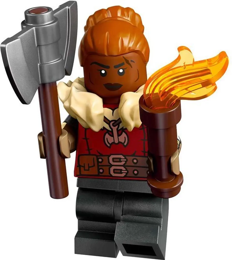 Lego Minifigura: Bárbara enana - Dungeons & Dragons 1