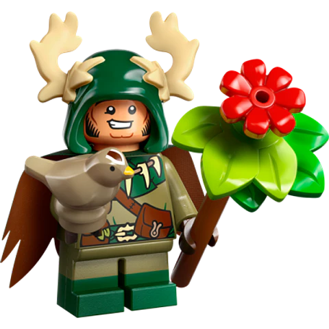 Lego Minifigura: Druida mediano - Dungeons & Dragons