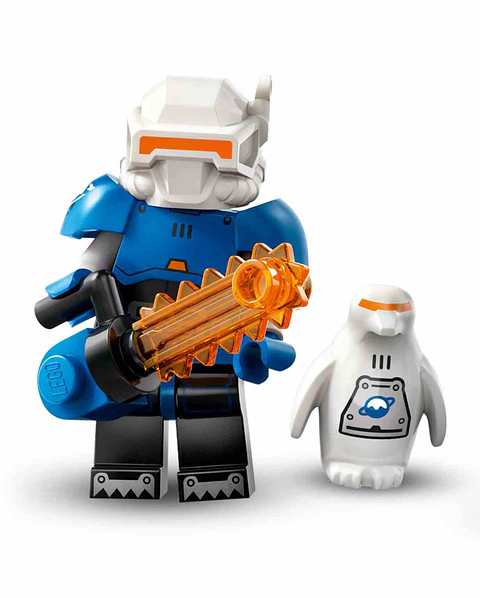 Lego Minifigura: Exploradora del Planeta Helado - Serie 26