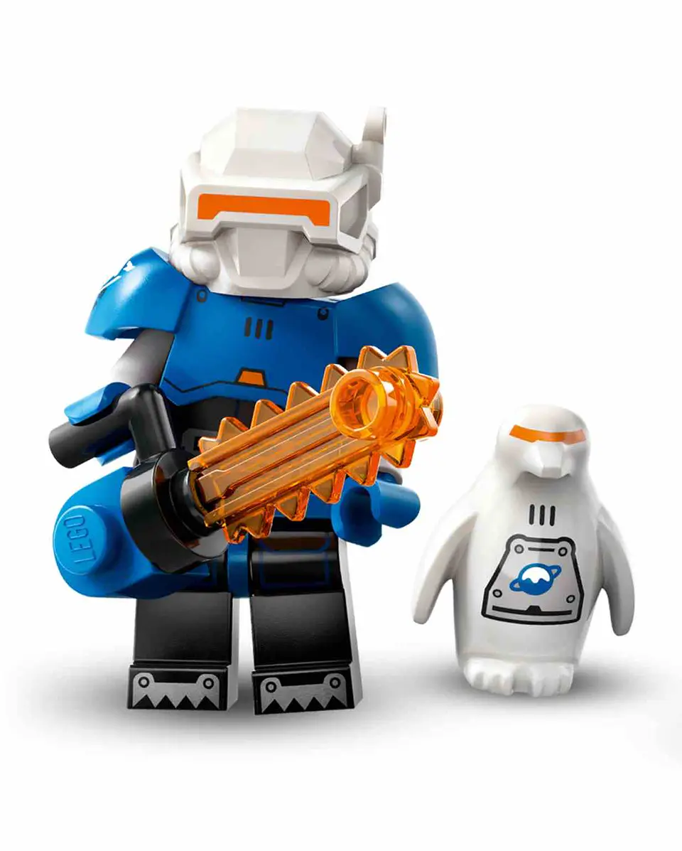 Lego Minifigura: Exploradora del Planeta Helado - Serie 26 1