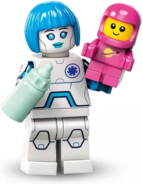 Lego Minifigura: Enfermera Androide - Serie 26