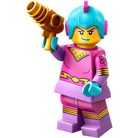 Lego Minifigura: Heroína Espacial Retro - Serie 26