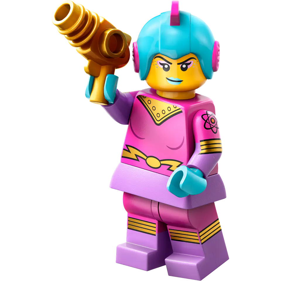 Lego Minifigura: Heroína Espacial Retro - Serie 26 1