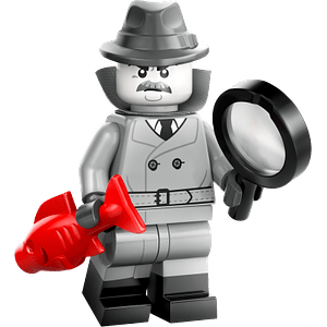 Lego Minifigura: Detective de Cine Negro - Serie 25