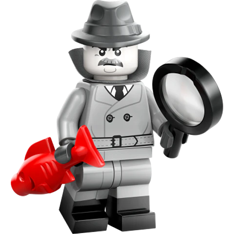 Lego Minifigura: Detective de Cine Negro - Serie 25