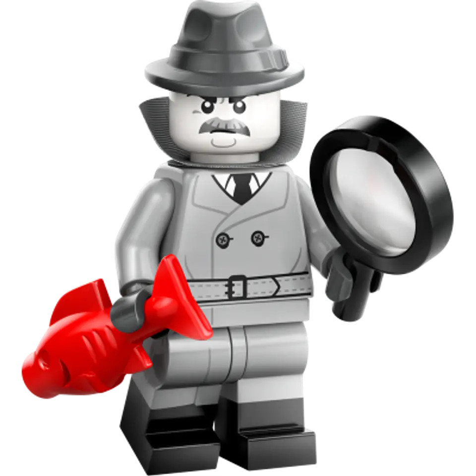 Lego Minifigura: Detective de Cine Negro - Serie 25 1