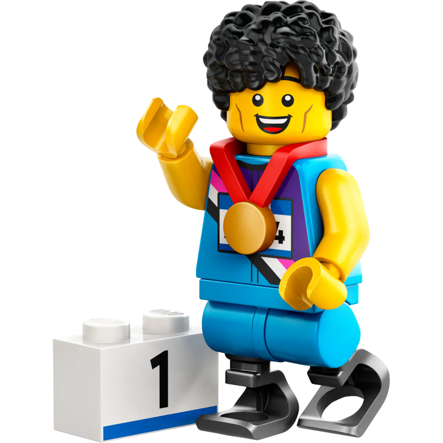 Lego Minifigura: Velocista - Serie 25 1