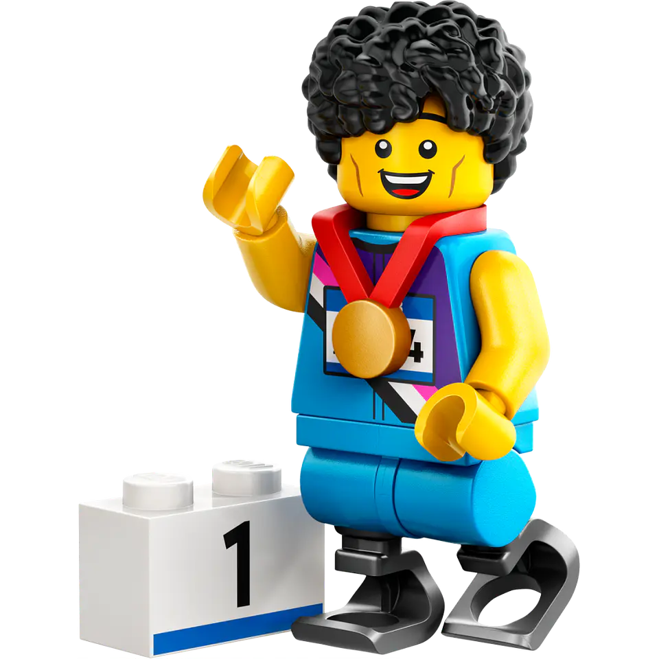 Lego Minifigura: Velocista - Serie 25 1