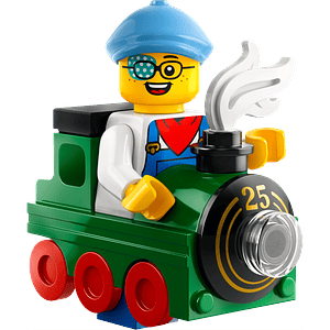 Lego Minifigura: Niño tren - Serie 25