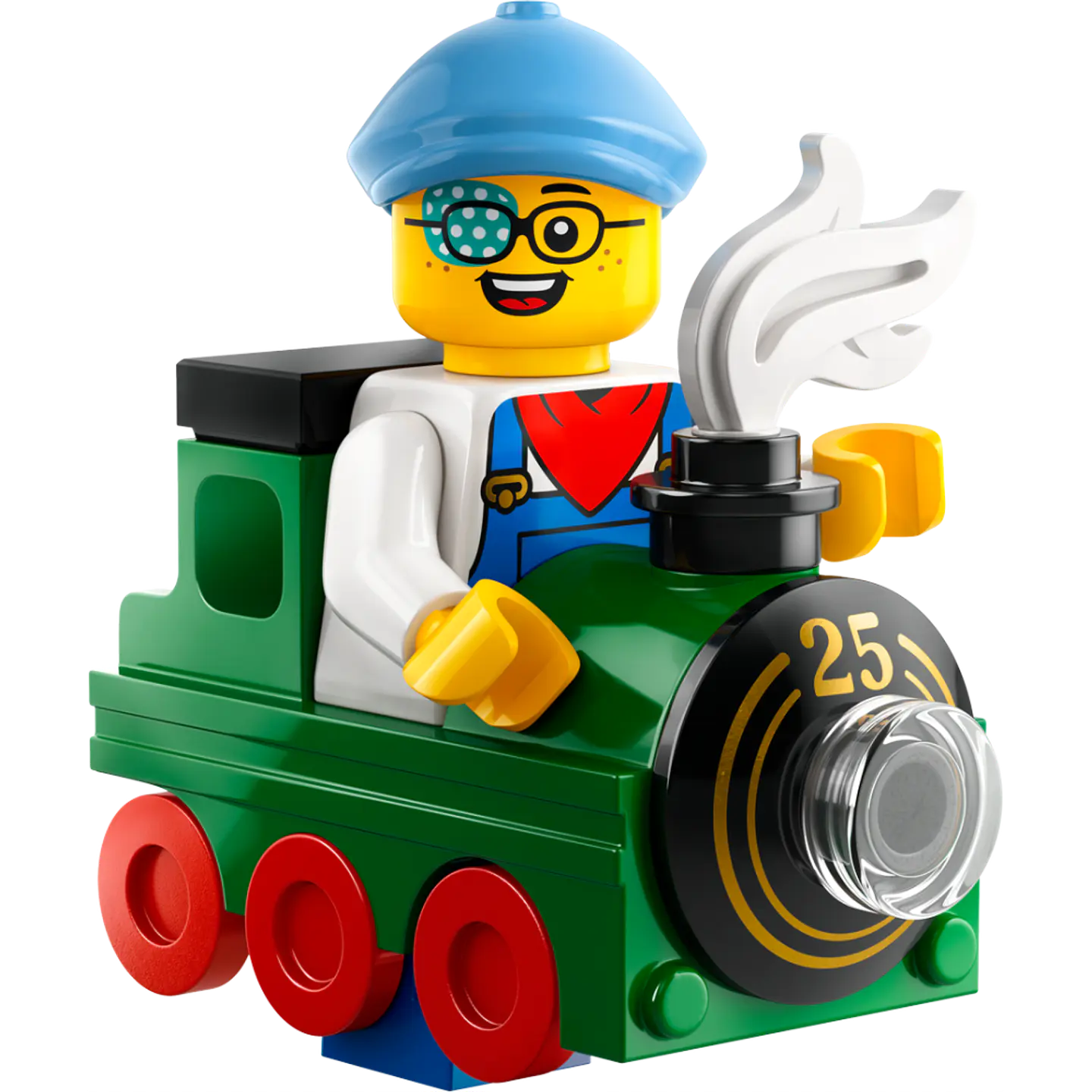 Lego Minifigura: Niño tren - Serie 25 1