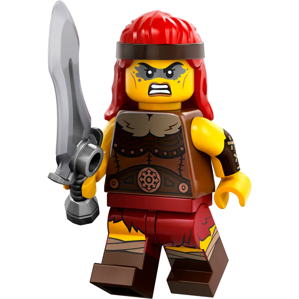 Lego Minifigura: Bárbara Feroz - Serie 25 1