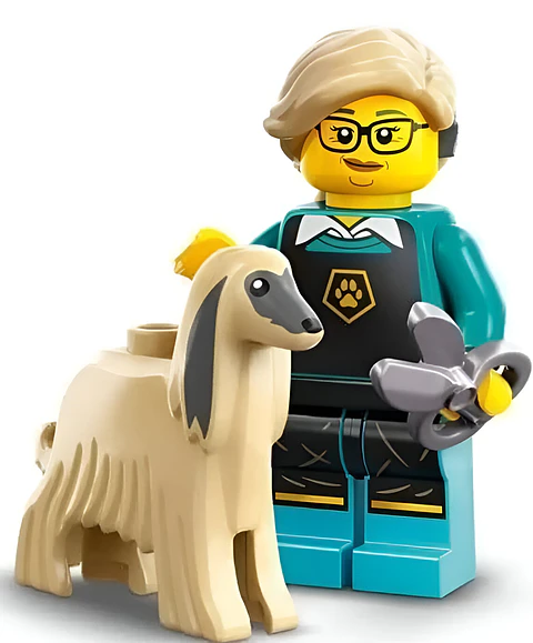 Lego Minifigura: Peluquera de Mascotas - Serie 25