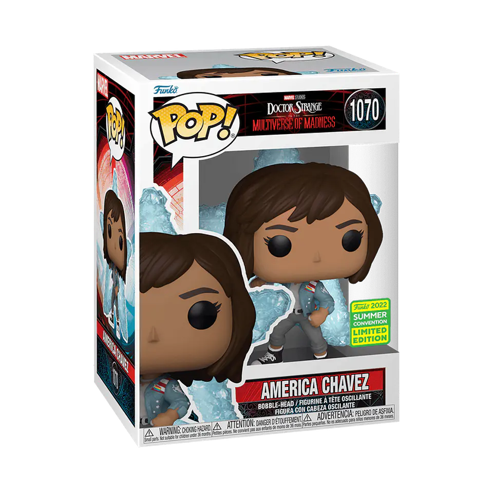 Funko Pop! America Chavez #1070 SDCC - Doctor Strange In The Multiverse Of Madness 1