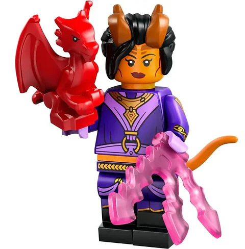 Lego Minifigura: La Hechicera Tiefling - Dungeons & Dragons