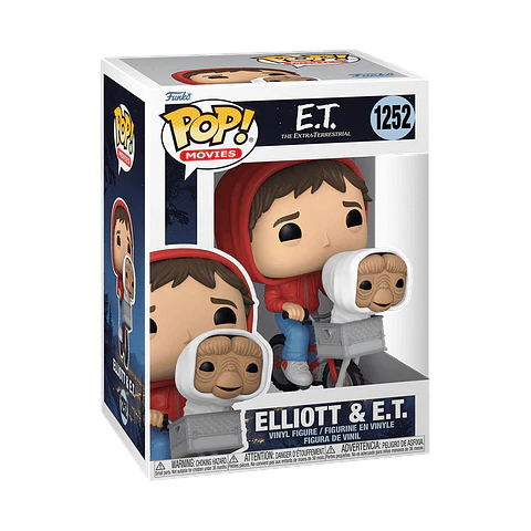 Funko Pop! Elliott & E.T. #1252 - E.T. The Extra-Terrestral