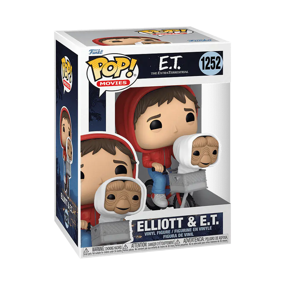 Funko Pop! Elliott & E.T. #1252 - E.T. The Extra-Terrestral 1