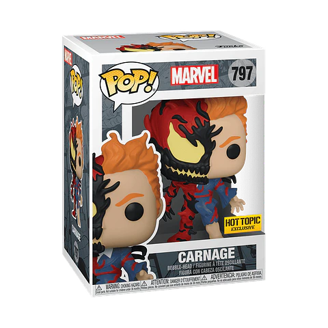 Funko Pop! Carnage #797 Hot Topic - Marvel