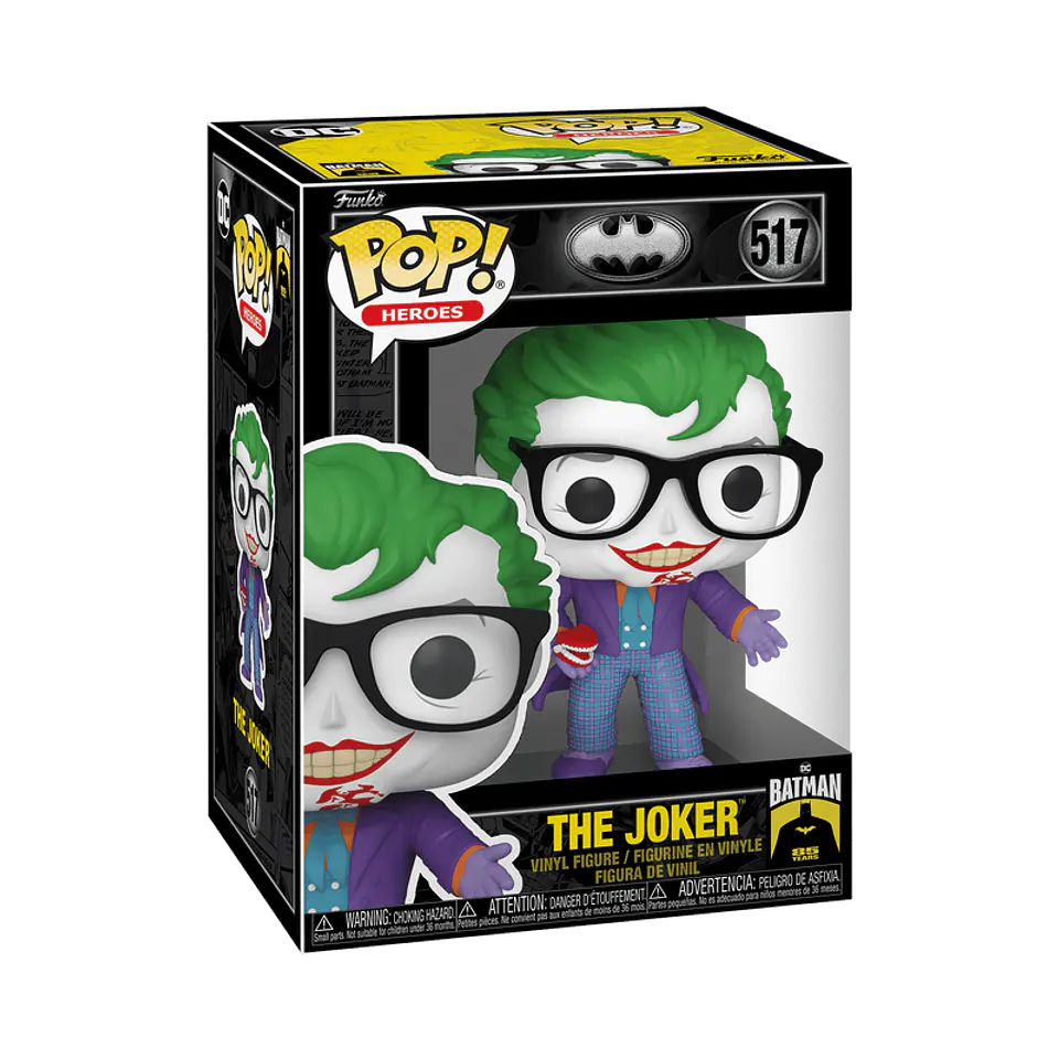 Funko Pop! The Joker with Teeth (1989) #517 - DC Batman 85 años 1