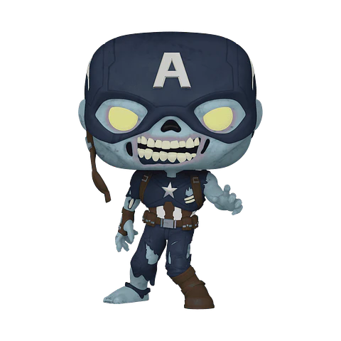 Funko Pop! Zombie Captain America #948 Funko Shop - What If...?