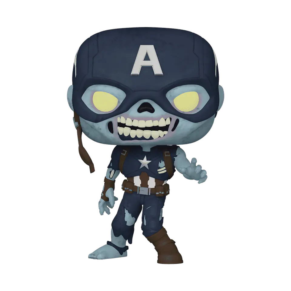 Funko Pop! Zombie Captain America #948 Funko Shop - What If...? 2