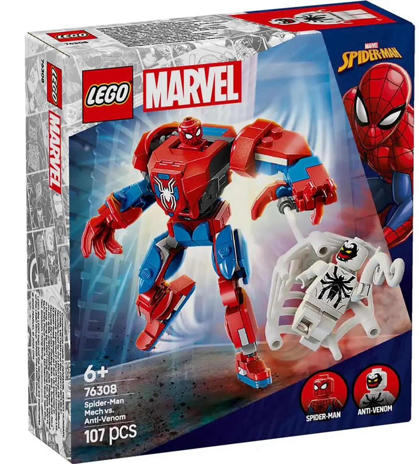 LEGO 76308: Armadura Robótica de Spider-Man vs. el Anti-Venom 1