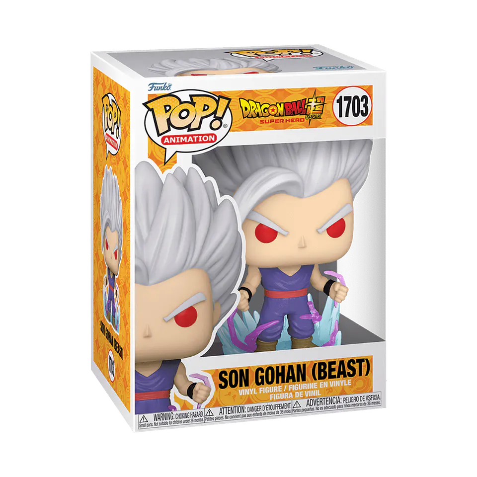 Funko Pop! Son Gohan (Beast) #1703 - Dragon Ball Super: Super Hero 1