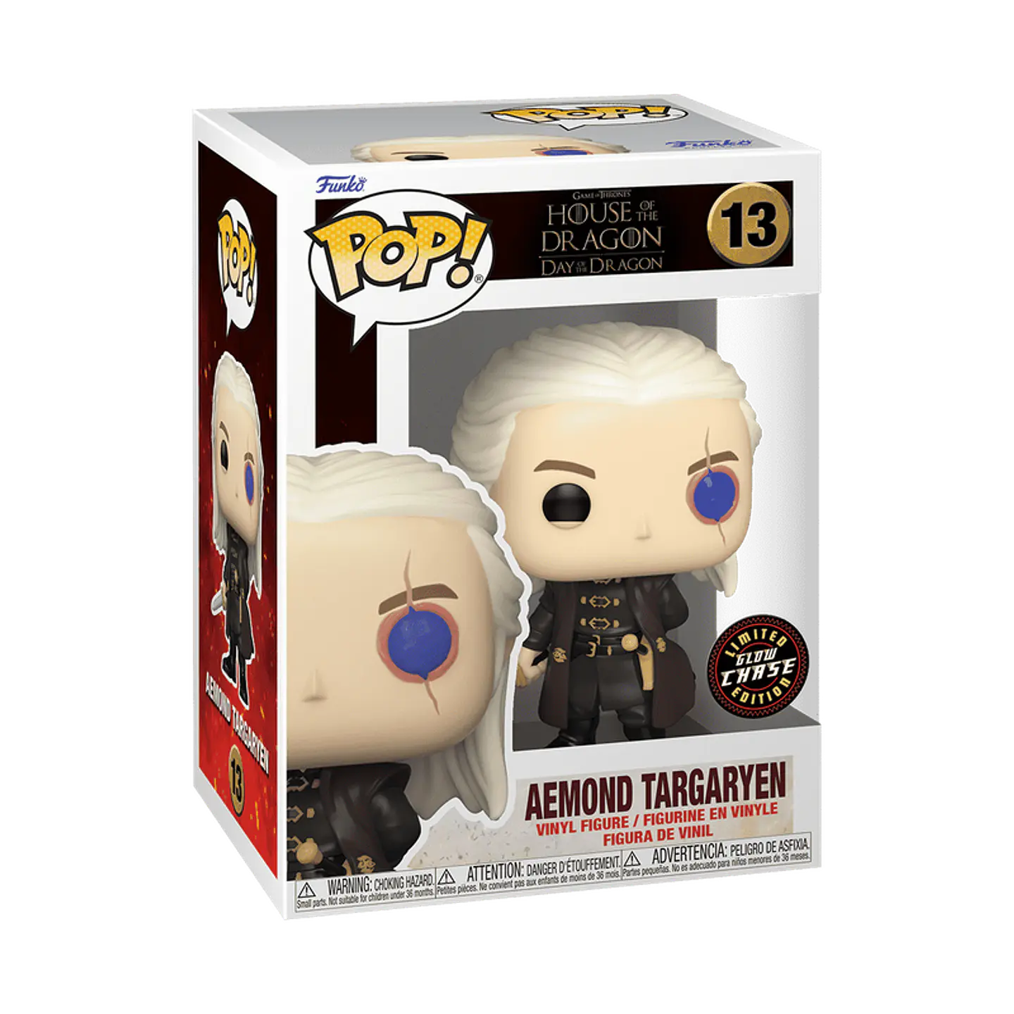 Funko Pop! Aemond Targaryen (Glow Chase) #13 - House Of The Dragon 1