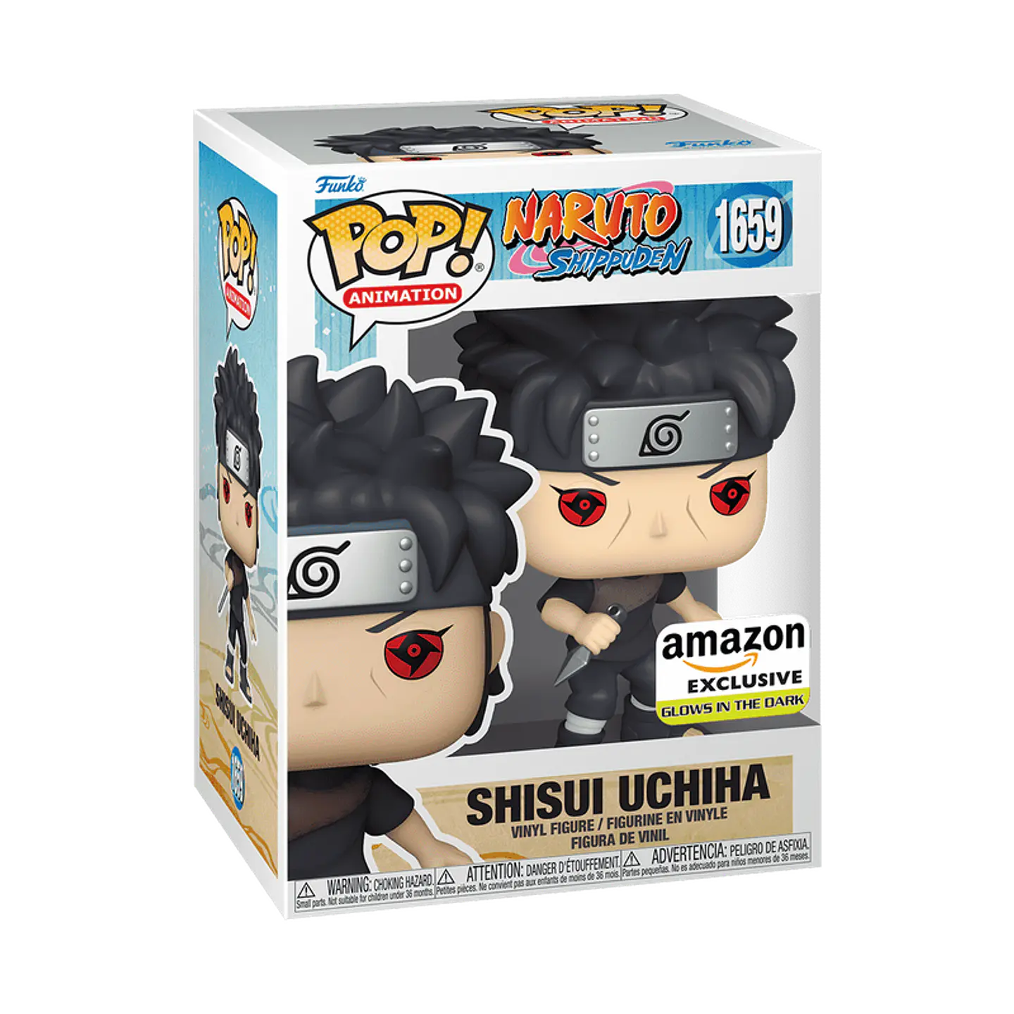 Funko Pop! Shisui Uchiha (Glows in the dark) #1659 Amazon - Naruto Shippuden 1
