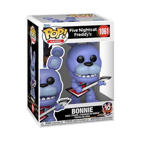 Funko Pop! Bonnie con guitarra (10th Anniversary) #1061 - Five Nights at Freddy's
